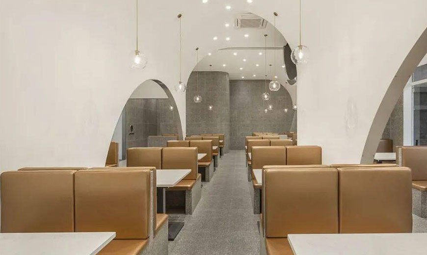 鐵木真燒烤自助餐廳設計