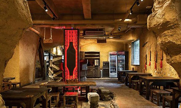 復古燒烤店裝修風格，簡而不凡，素而不寡