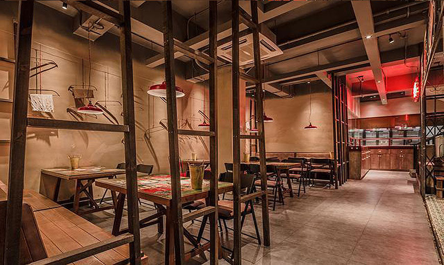 萬華里燒烤自助餐廳設計