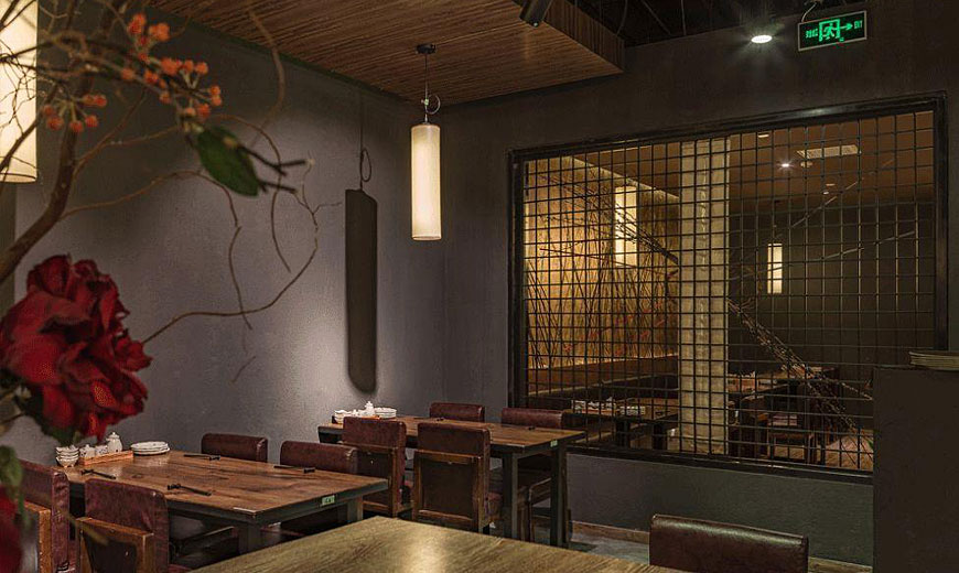 日本凜火料理店設計