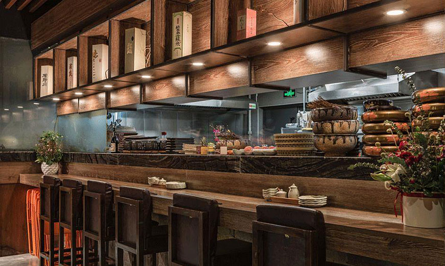 鹿島日本料理店設計