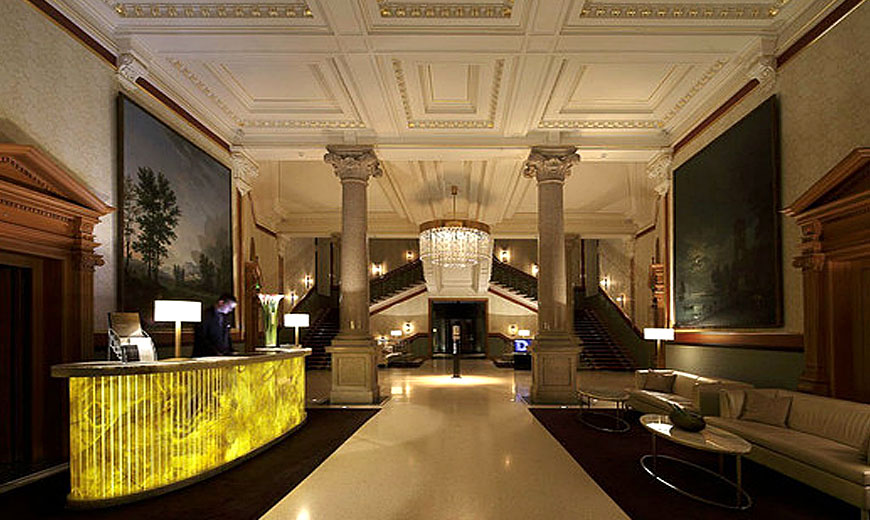 麗豪餐廳餐廳柱子設計