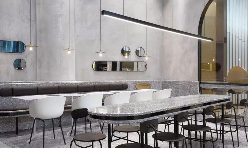 人間煙火輕食餐廳設計