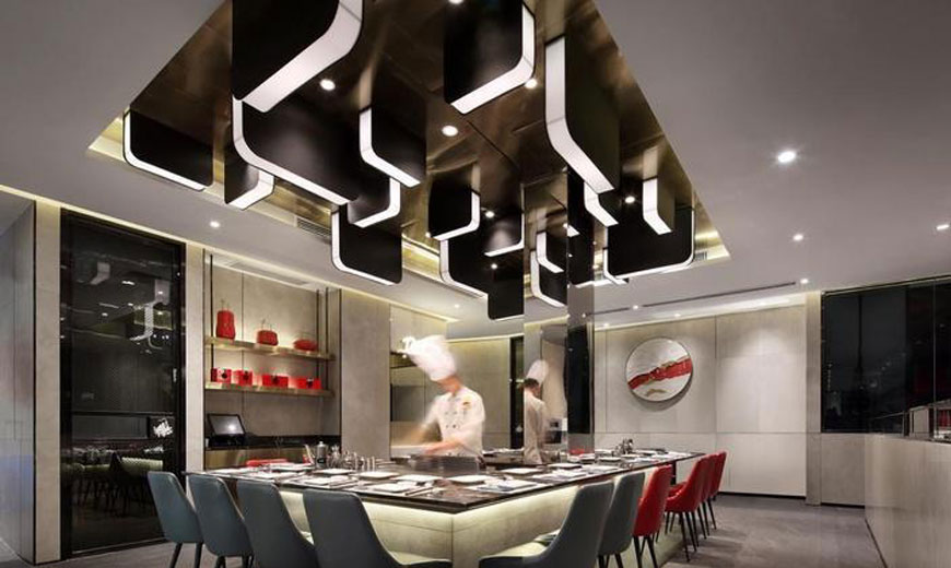 大漁鐵板燒餐廳設計