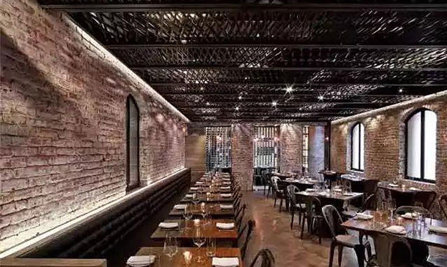 45度商務餐廳設計