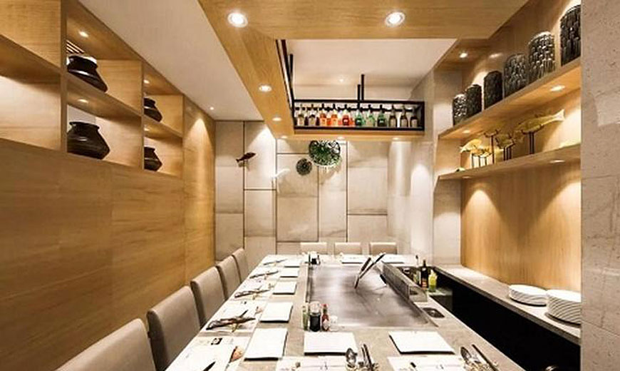 悅味思鐵板燒餐廳設計