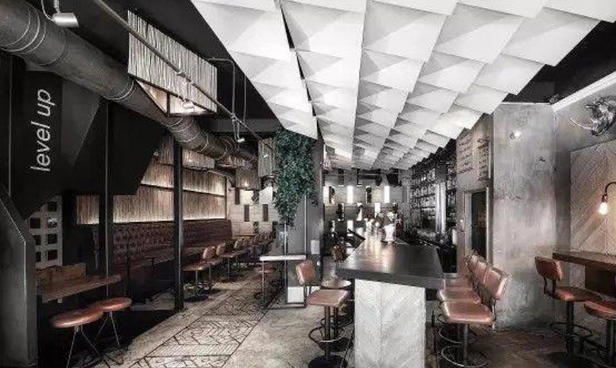 NAERVAER工業風餐廳設計