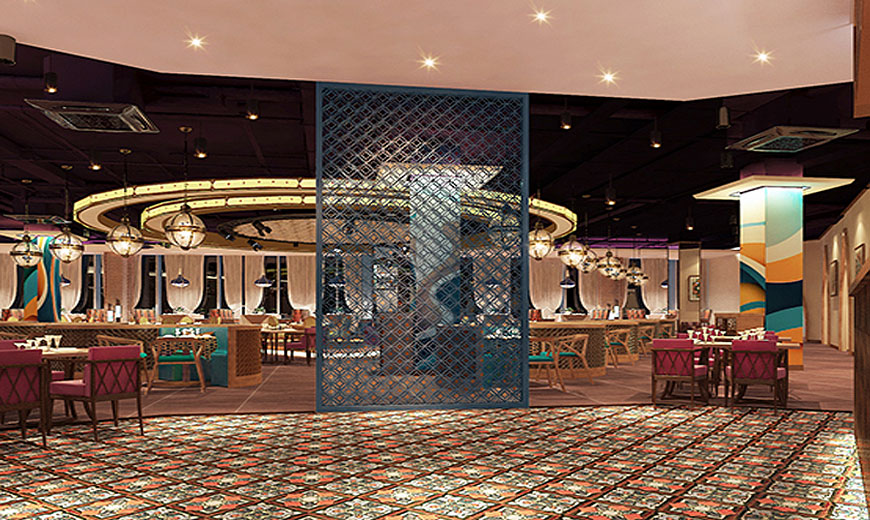 怡思藍清真餐廳設計