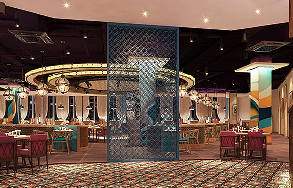 清真餐廳設計如何出彩（高檔清真飯店設計欣賞）