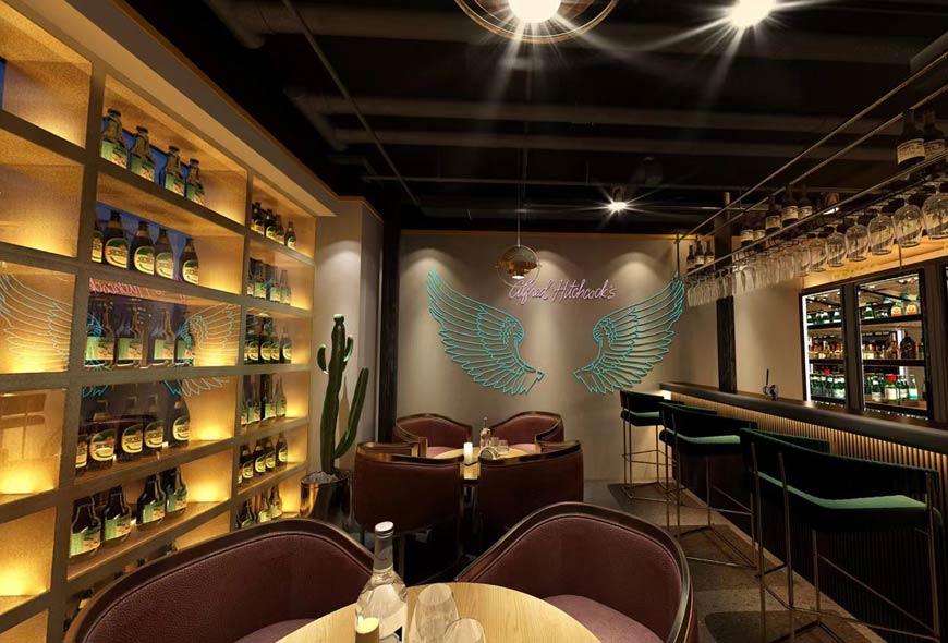 瘋狂的小腰燒烤吧設計