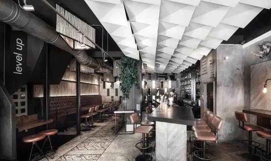 NAERVAER工業風餐廳設計