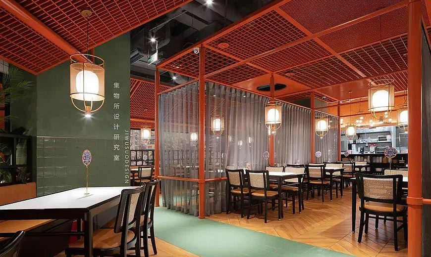 M糖餐廳地面設計