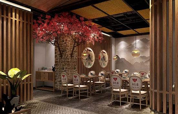 布局端莊的古典餐廳設計，格調古典美