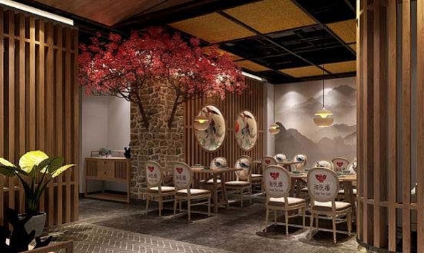 布局端莊的古典餐廳設計，格調古典美