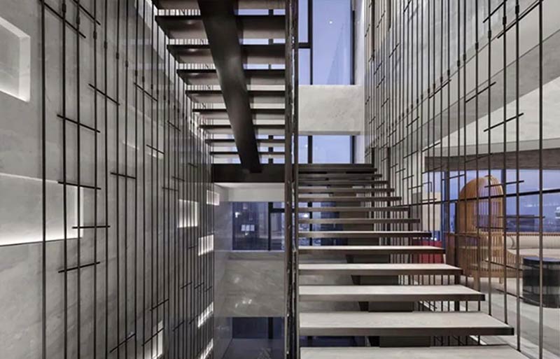 日本四葉料理高檔西餐廳空間設計-3