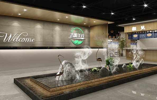 北京青雅美食城餐飲設計裝修
