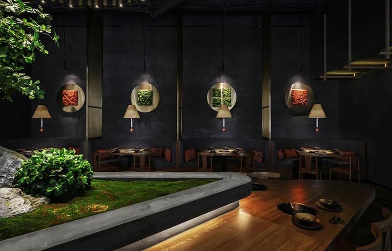 潤小館椰子雞主題中餐廳裝修設計-6