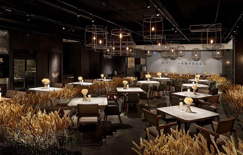 湘頌湘菜館飯店餐廳設計-2