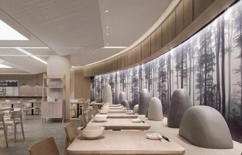 北京XiXi面館中式中餐廳設(shè)計(jì)-1