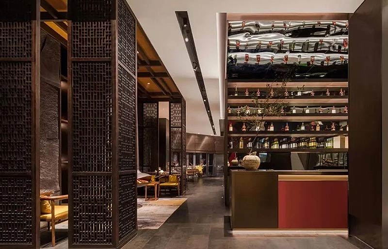 山居榮府大型餐廳飯店裝修設計-5