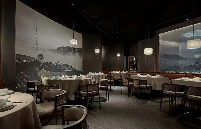 “靠山品牌”傳統中式飯店設計裝修-5