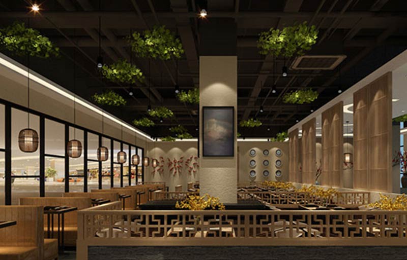 華氏中餐廳配飾設計