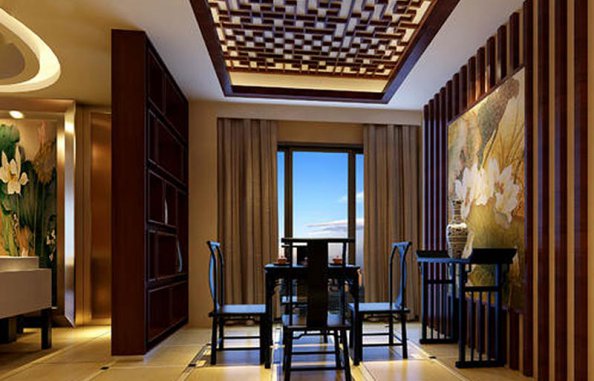 中餐廳設計裝飾，中式餐廳裝潢裝飾設計