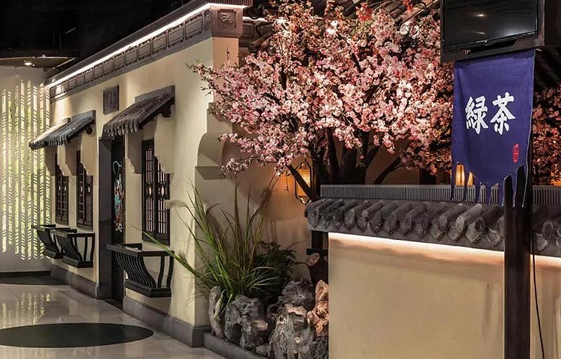 綠茶中式中餐廳設計定位