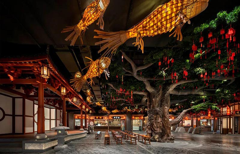 亭雀斎中餐廳飯店設計風格