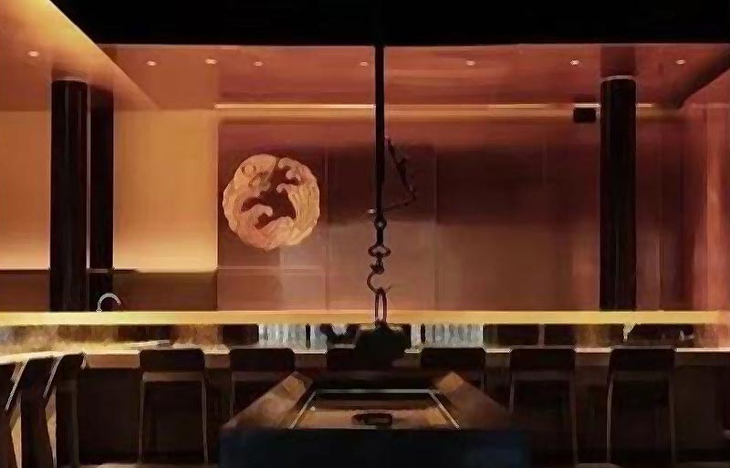 紅旗飯莊中餐廳前廳設計