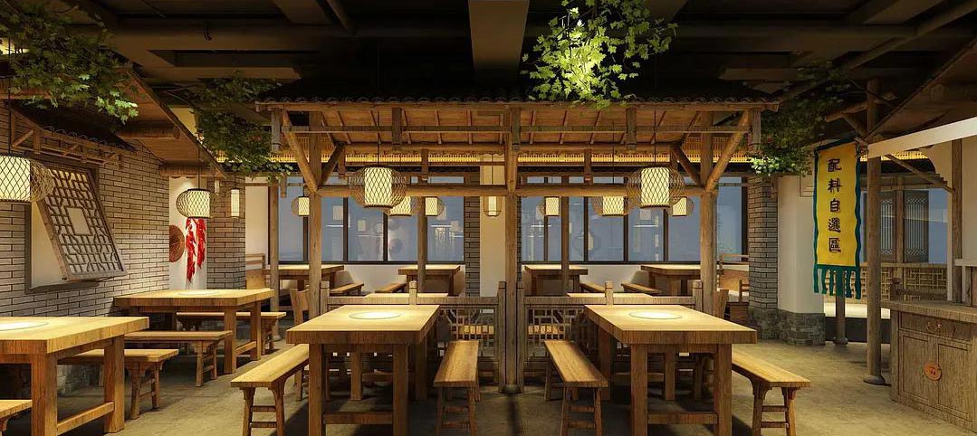 老鳳祥火鍋店餐飲設計