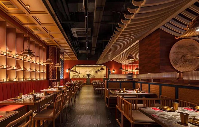 吉阿婆火鍋店餐飲設計