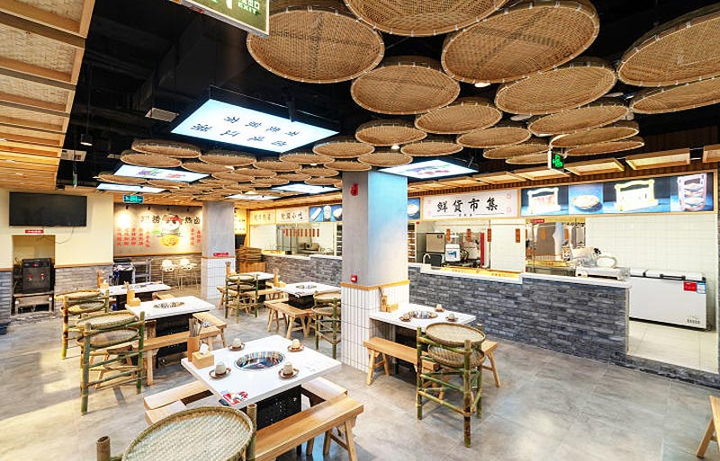 市井老北京火鍋店裝修設計