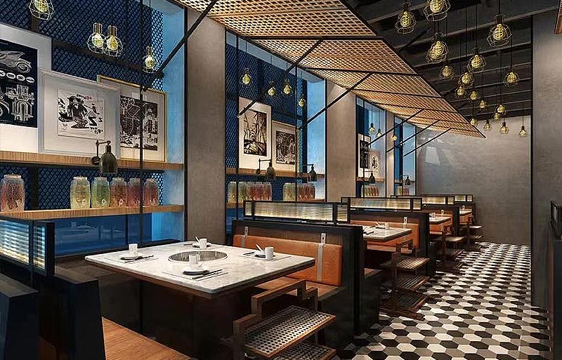 文興特色火鍋店設計