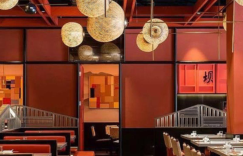 渝岸特色火鍋店設計