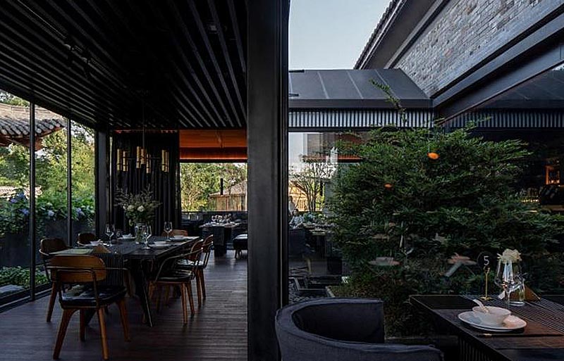 宅門小廚中餐廳設計的平面布局