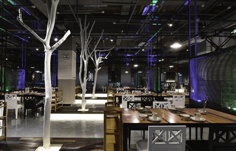 妙戈時尚設計火鍋店裝飾