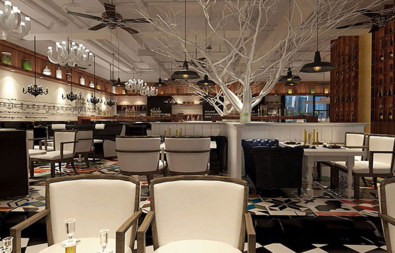 Met Petal遇見花瓣西餐廳設計的主題