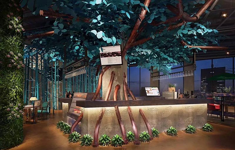 Festin Table佩斯汀西餐廳吧臺設計