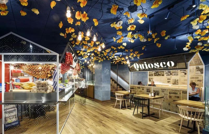  blue frog西餐廳布局設計