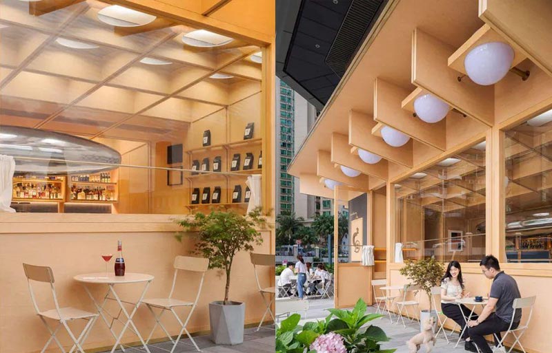 ECAFE翊咖啡廳室內裝飾設計