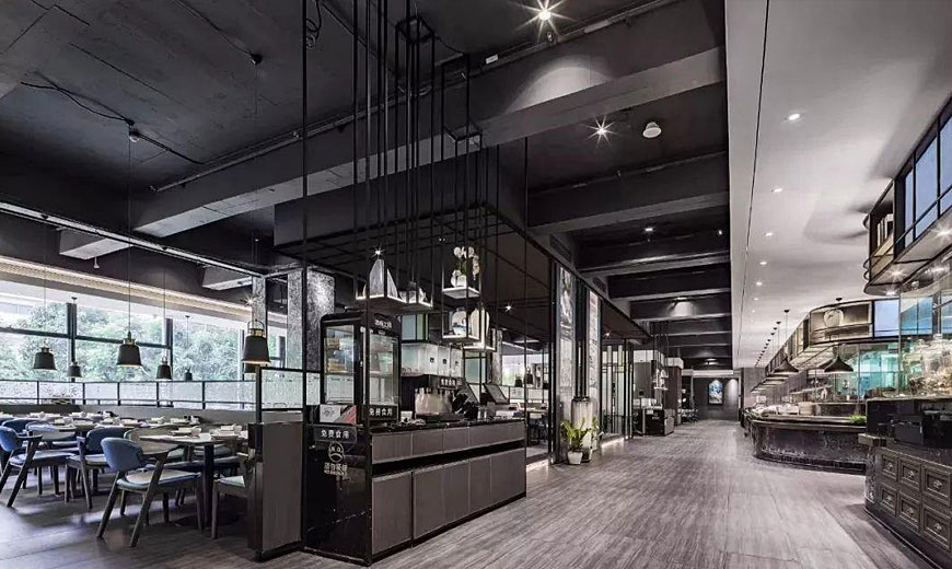 海門魚仔店海鮮主題餐廳裝飾設計