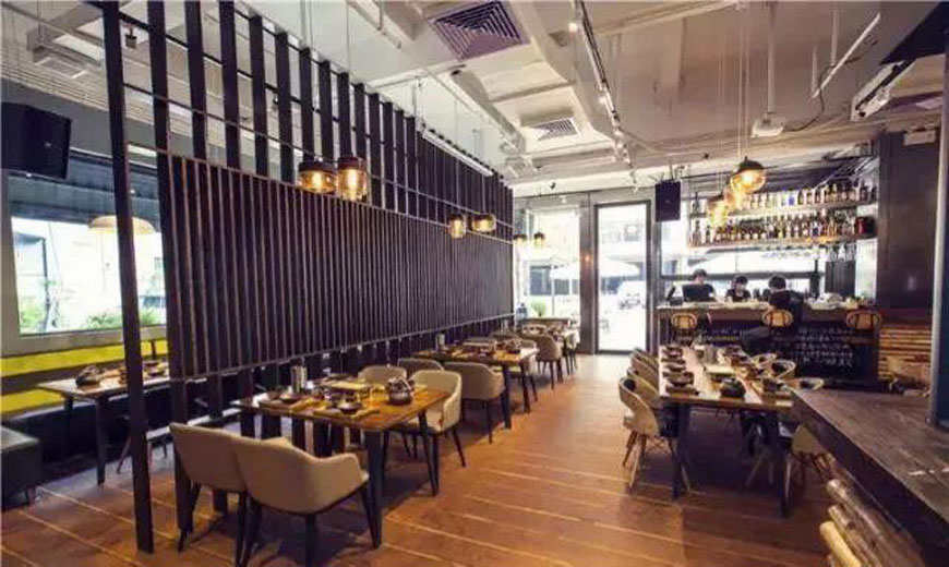 騰牛自助燒烤店設計裝修